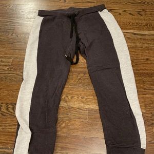 SUNDRY light grey and dark grey sweatpants